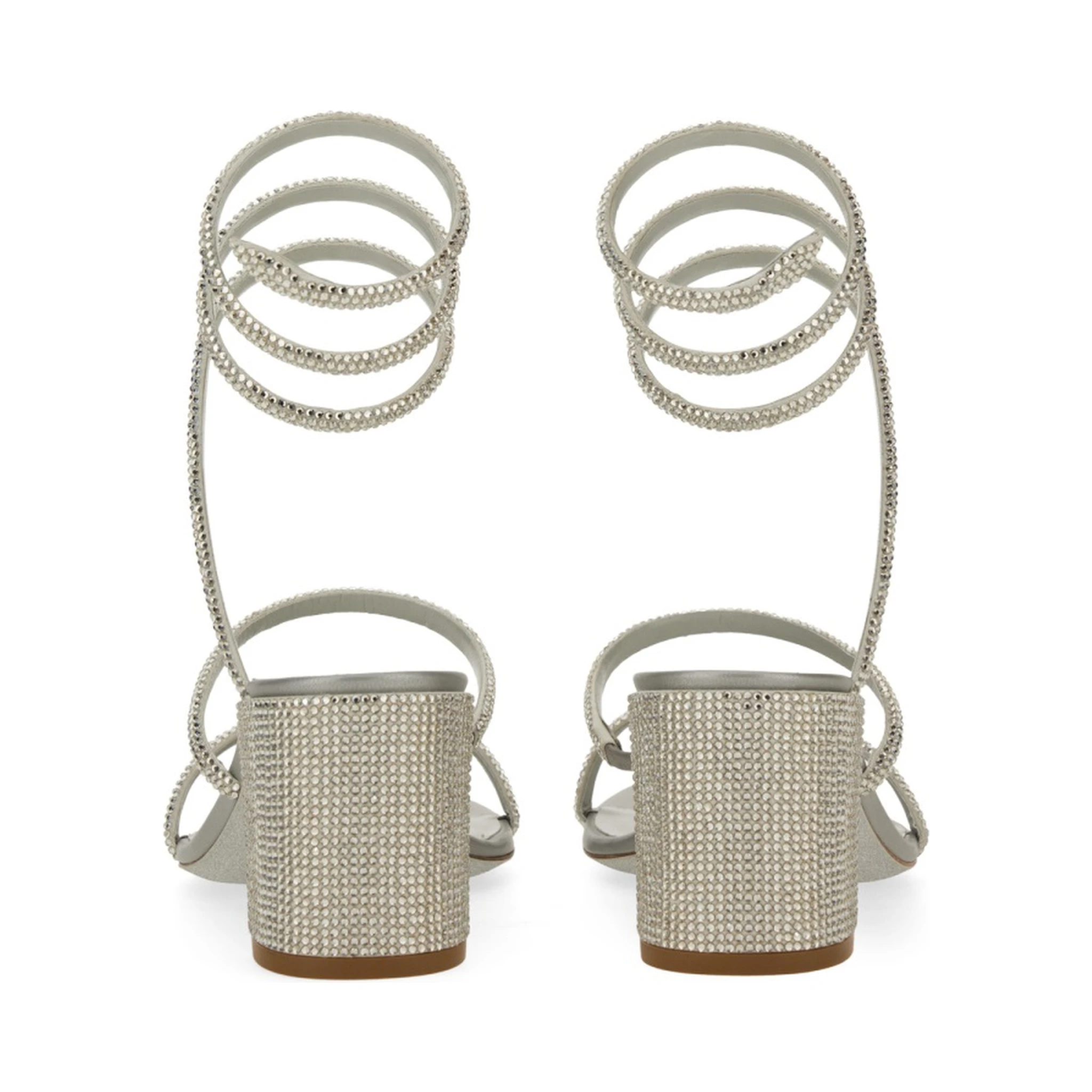 "CLEO" SANDAL WITH CRYSTALS