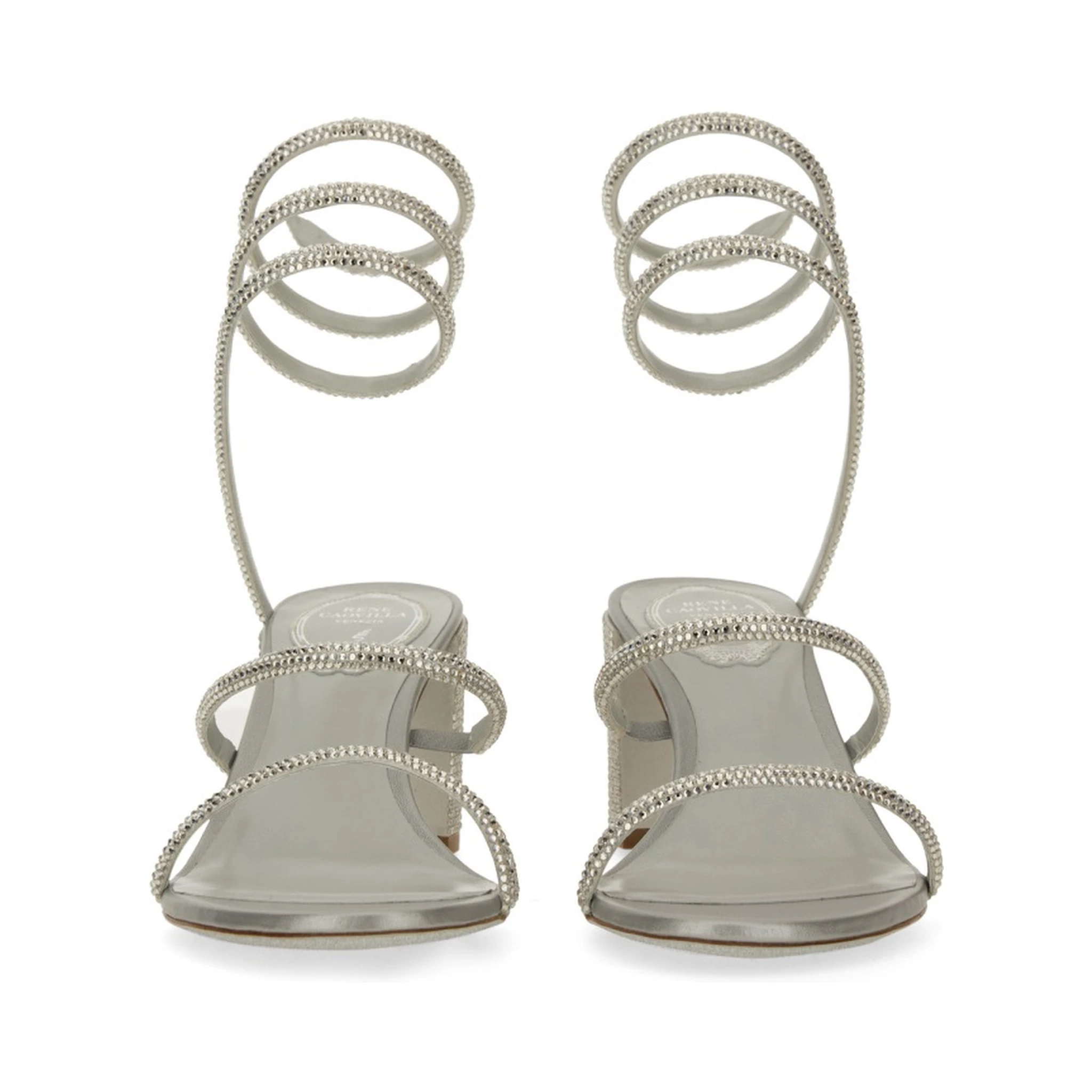 "CLEO" SANDAL WITH CRYSTALS