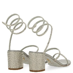 "CLEO" SANDAL WITH CRYSTALS