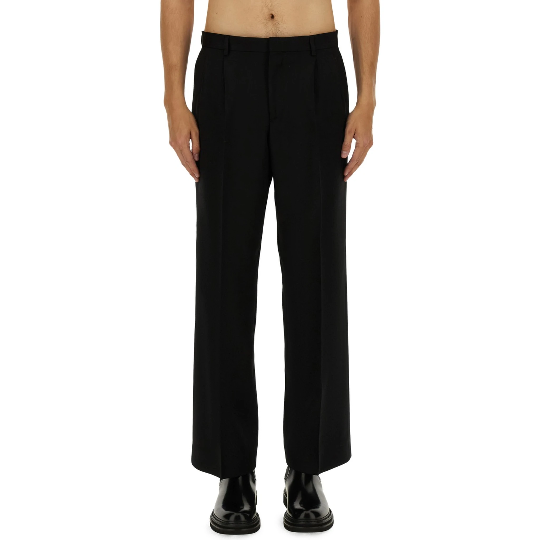 PANTS WITH PLEAT