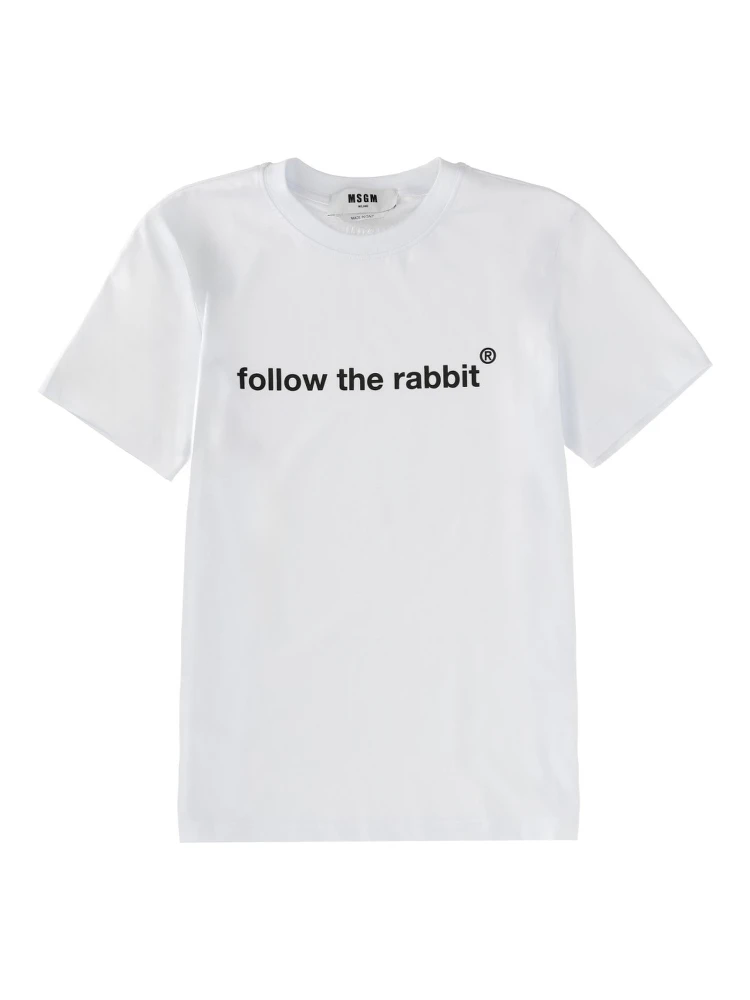 "FOLLOW THE RABBIT" T-SHIRT
