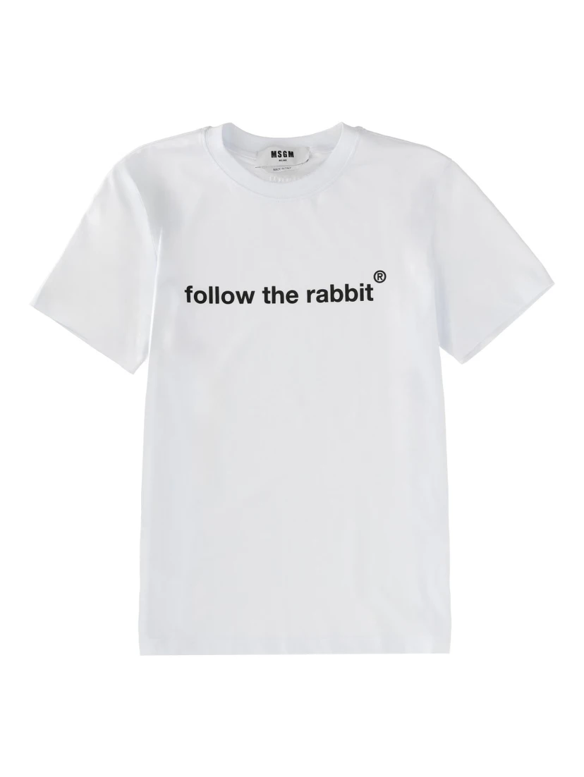 "FOLLOW THE RABBIT" T-SHIRT