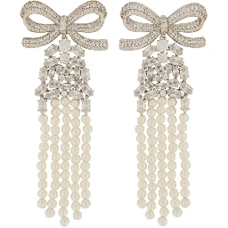 DROP EARRINGS WITH BOW