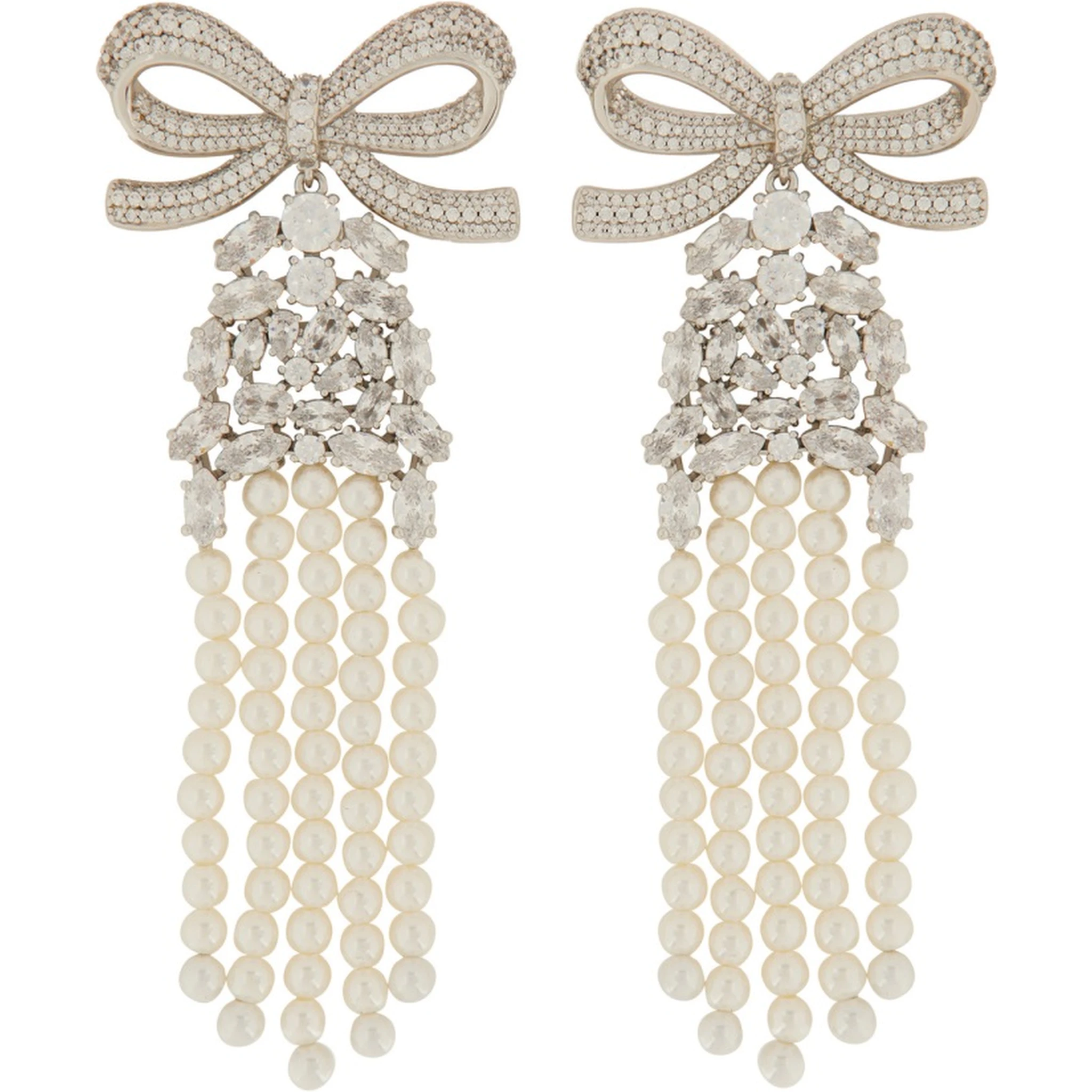 DROP EARRINGS WITH BOW