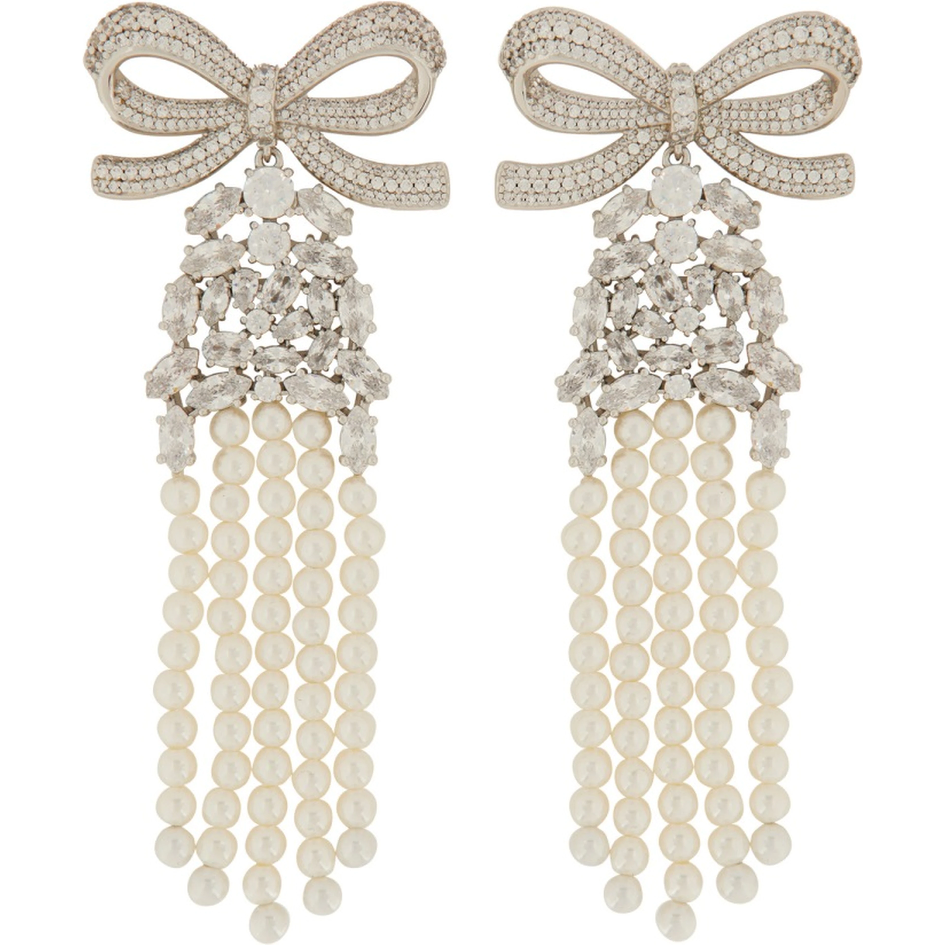 DROP EARRINGS WITH BOW
