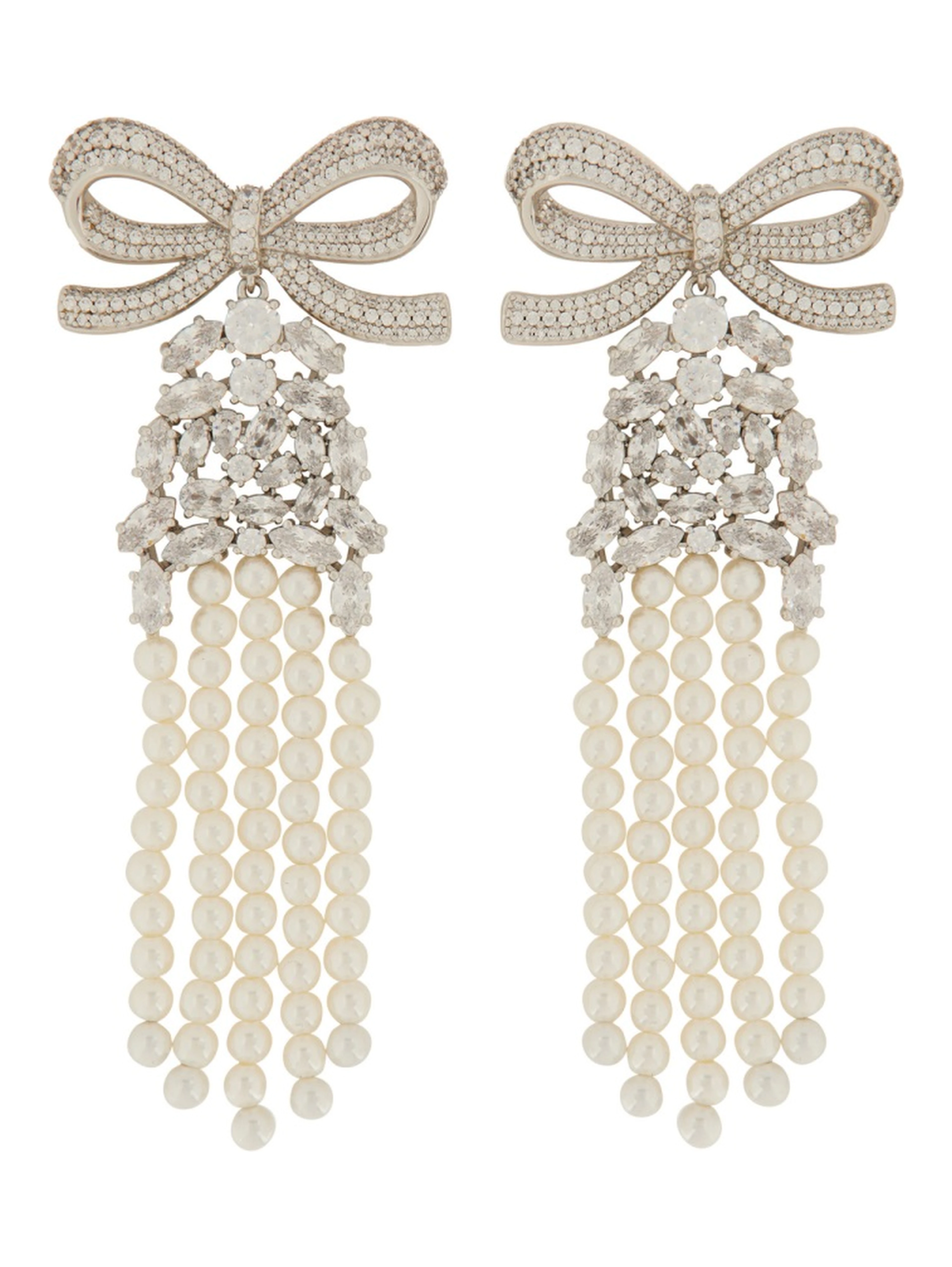 DROP EARRINGS WITH BOW