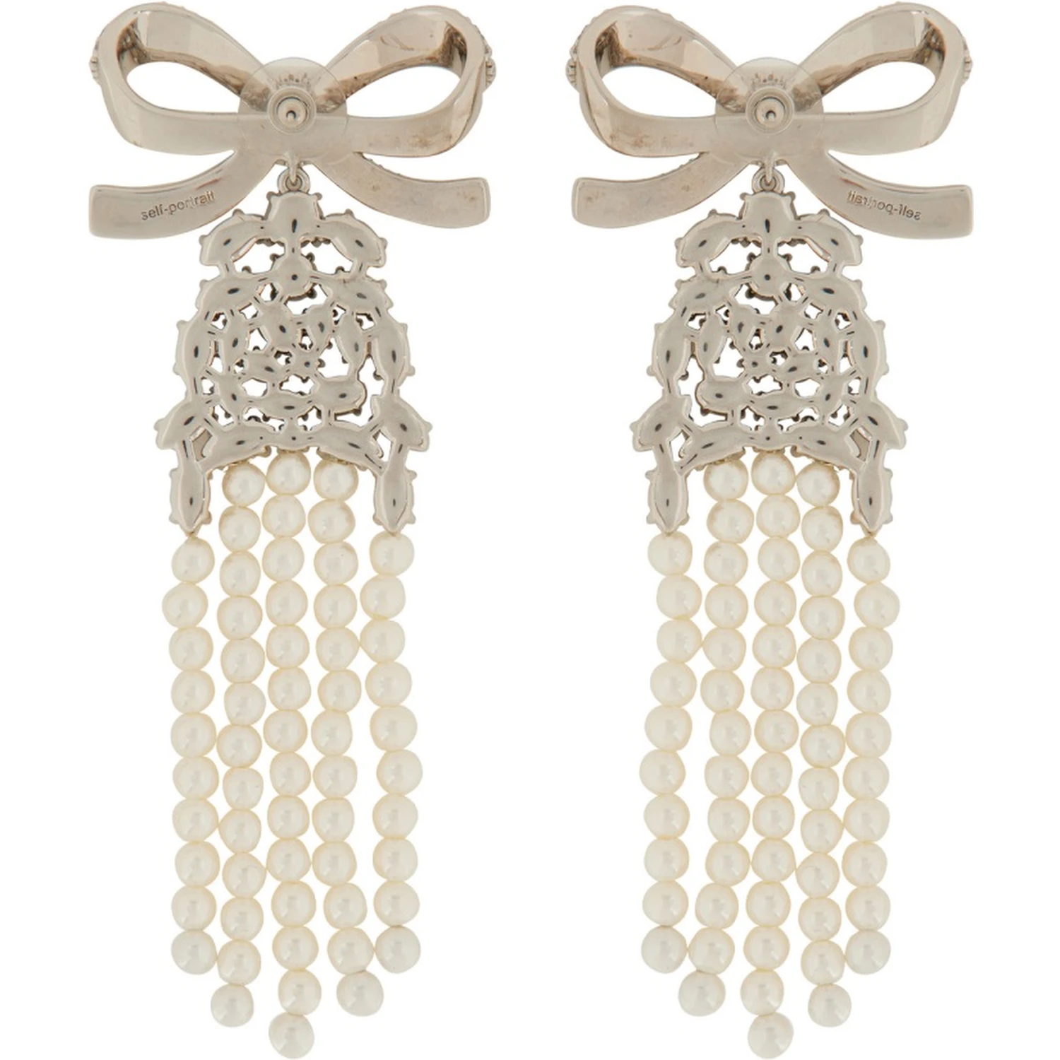 DROP EARRINGS WITH BOW