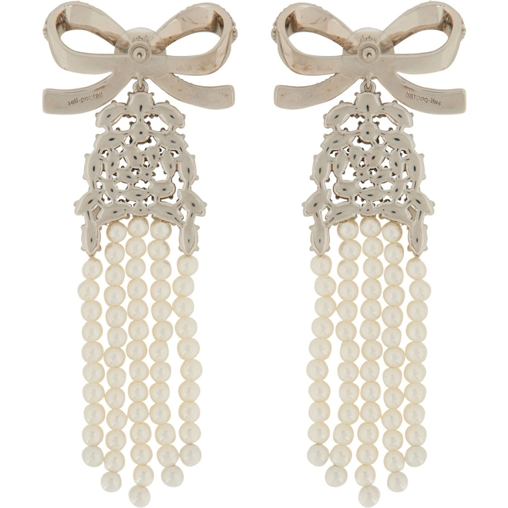 DROP EARRINGS WITH BOW