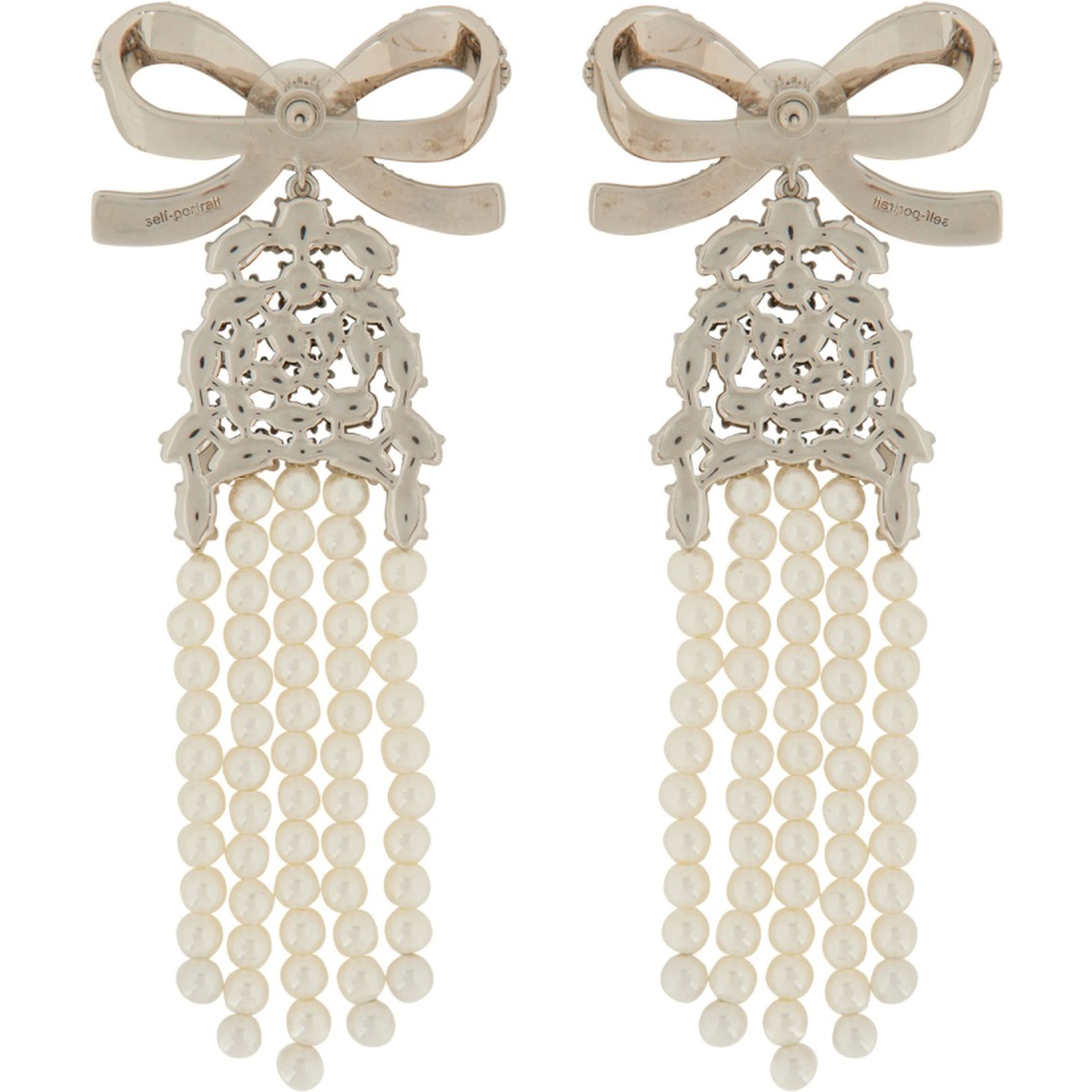 DROP EARRINGS WITH BOW