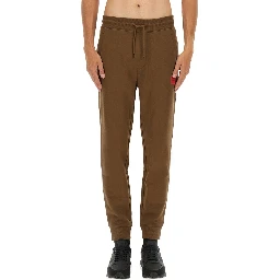 JOGGER PANTS WITH LOGO LABEL