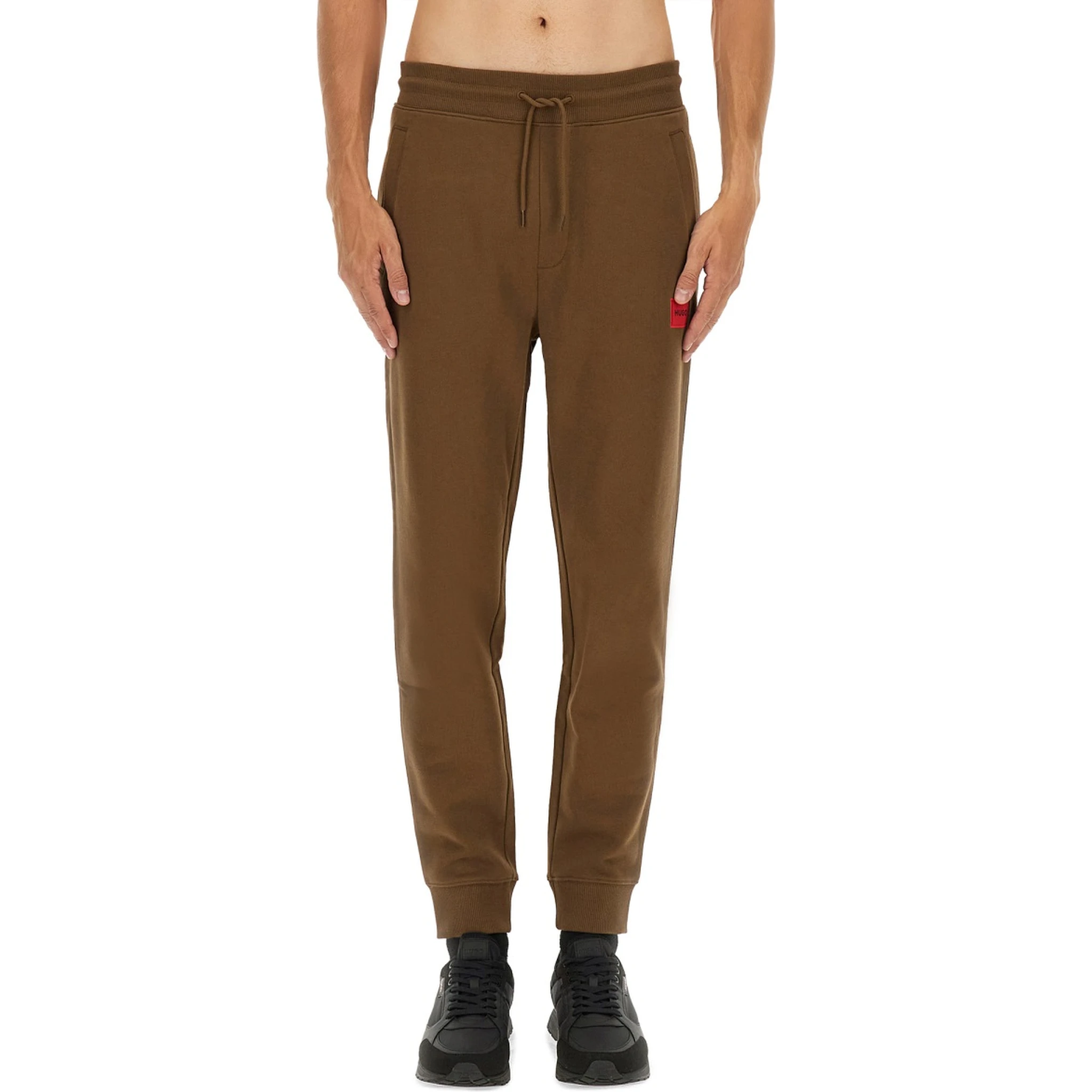 JOGGER PANTS WITH LOGO LABEL