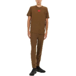 JOGGER PANTS WITH LOGO LABEL