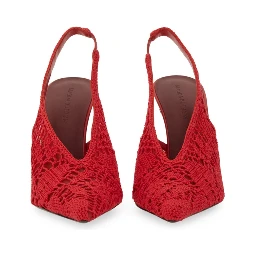 CROCHET SLINGBACK
