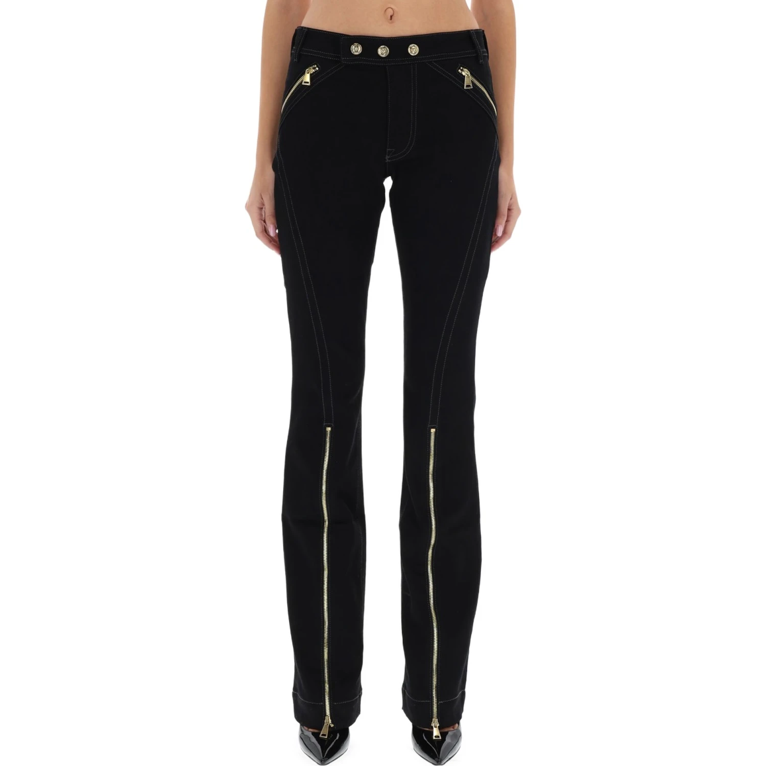PANTS WITH ZIPPER DETAIL