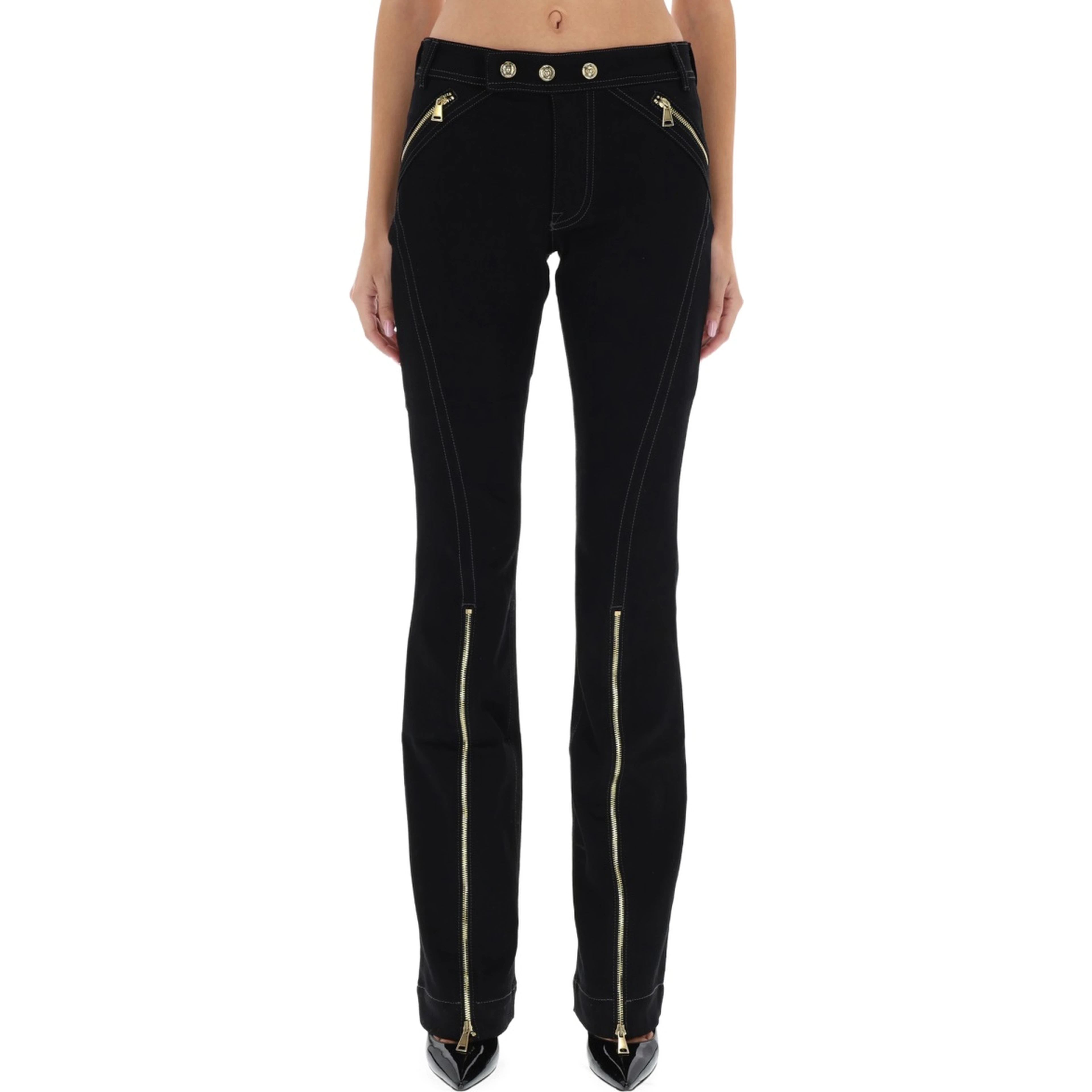 PANTS WITH ZIPPER DETAIL