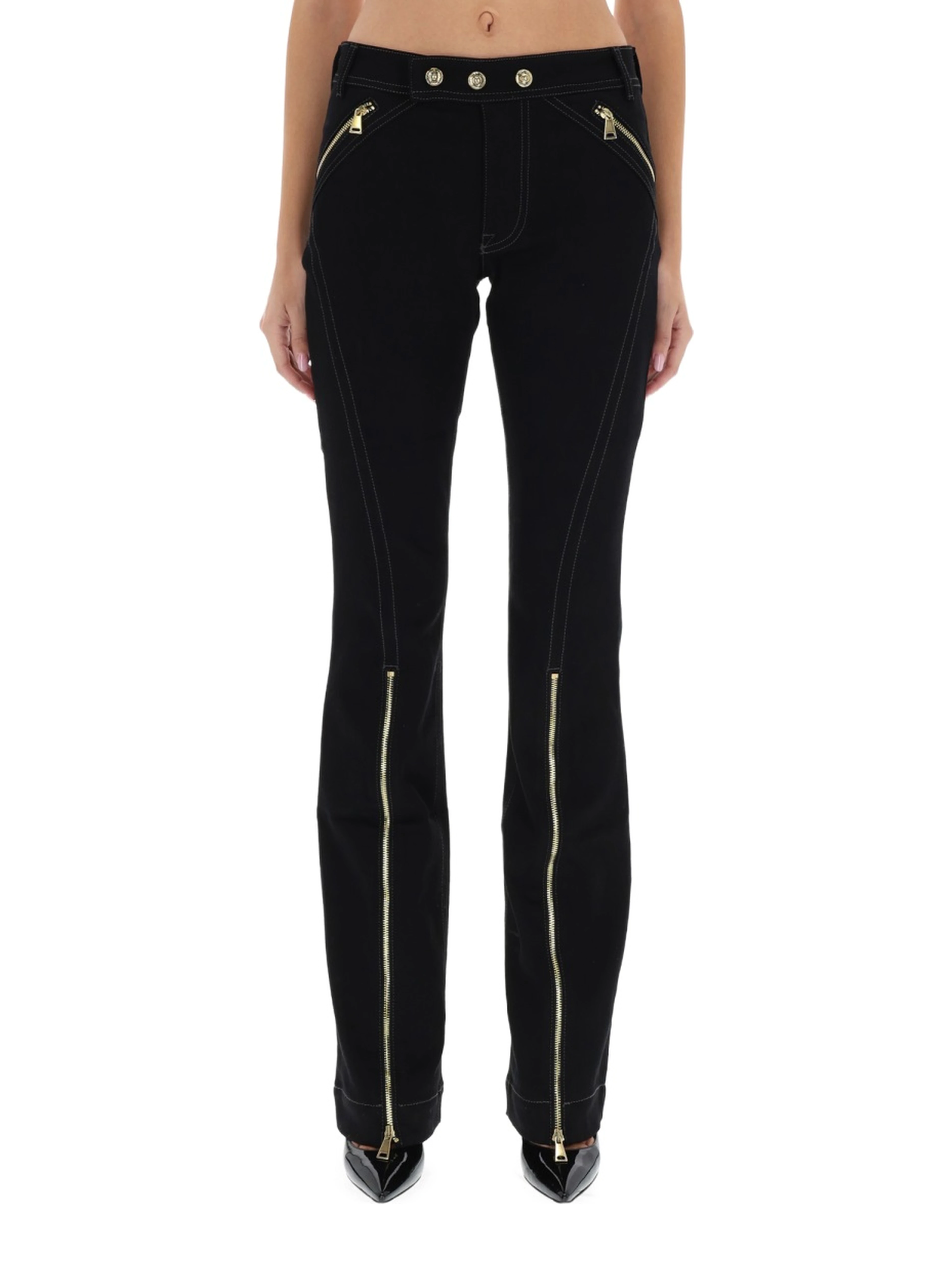 PANTS WITH ZIPPER DETAIL