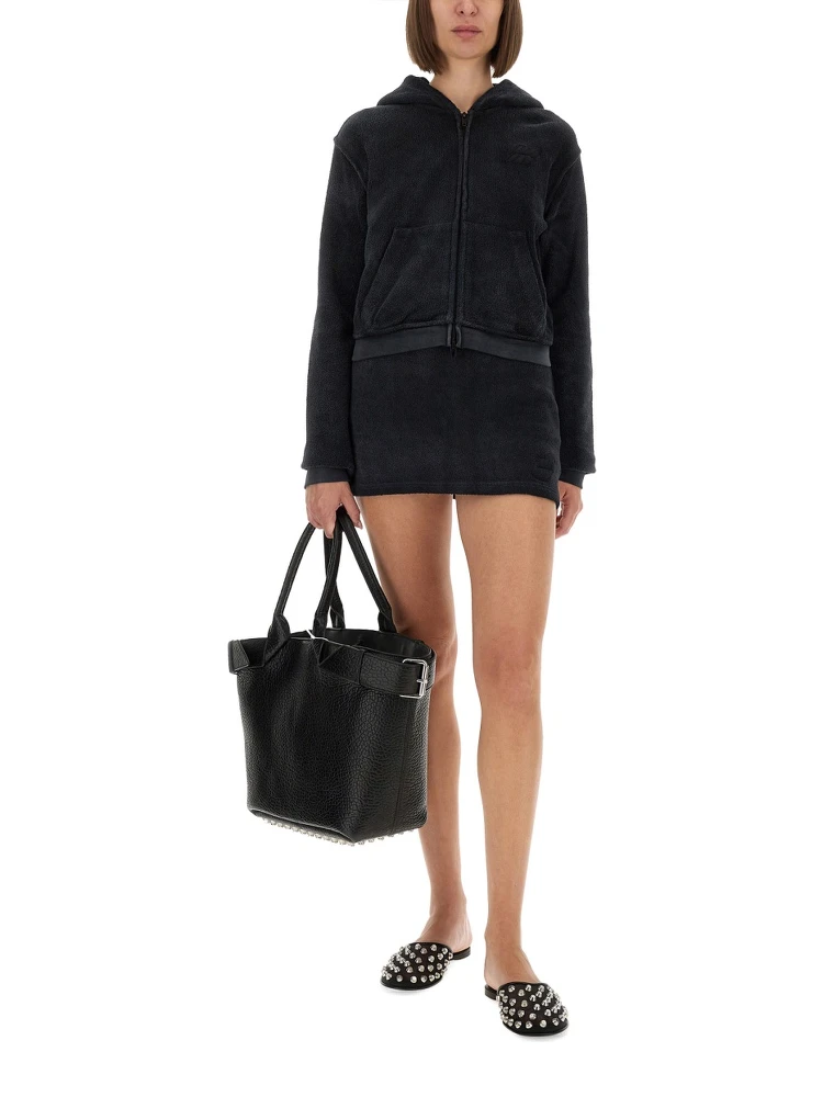 COTTON TERRY SWEATSHIRT WITH ZIPPER alternative