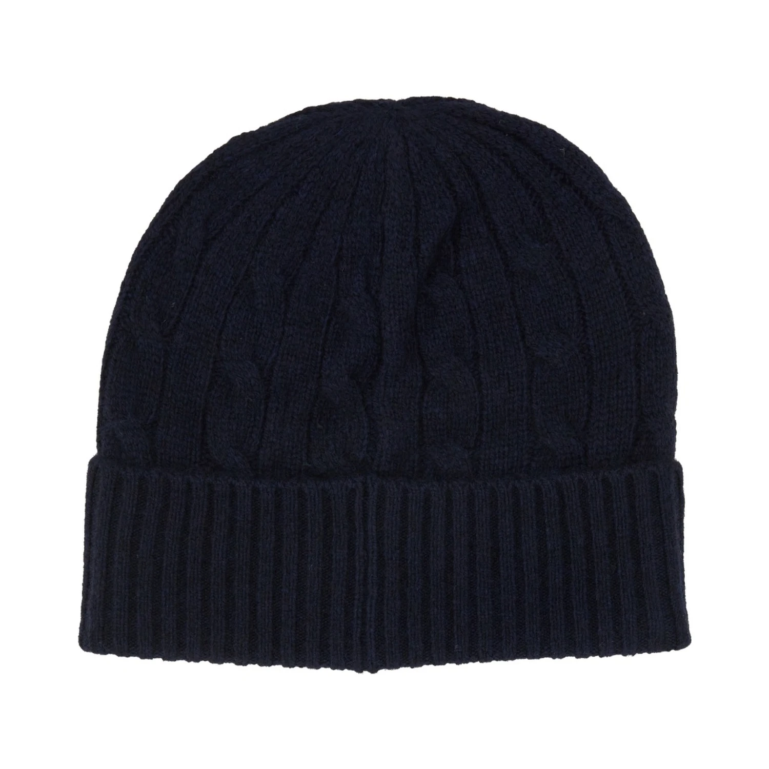 BRAIDED WOOL AND CASHMERE BEANIE