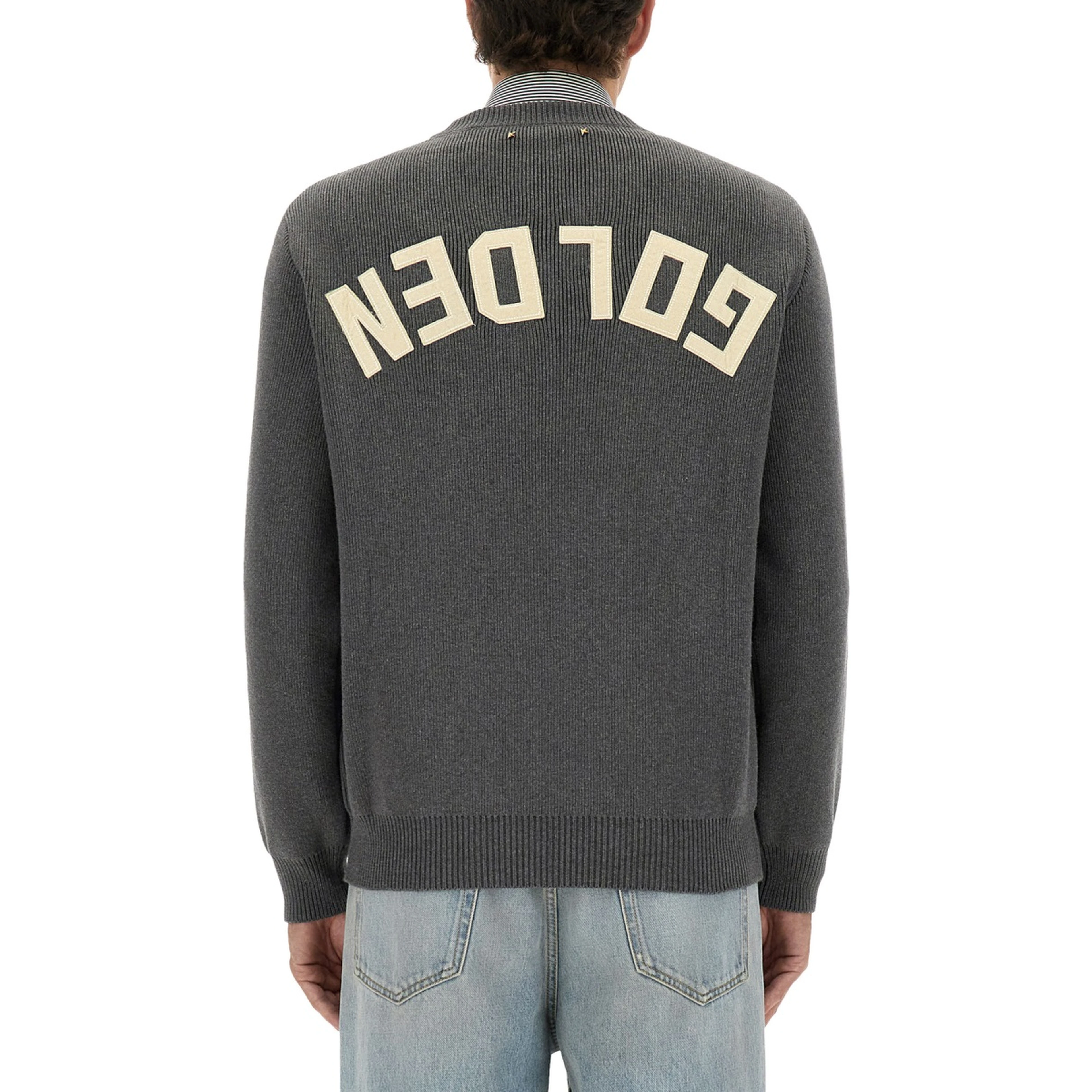 SWEATER WITH WRITING ON THE BACK