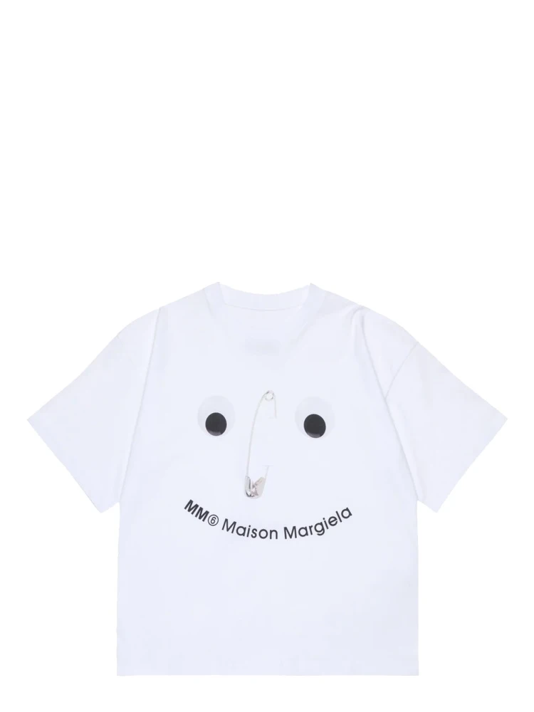 "SMILE" LOGO T-SHIRT