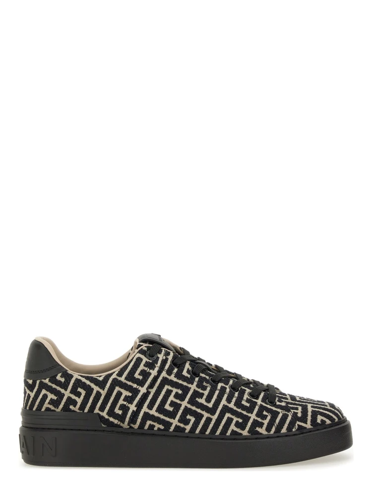 JACQUARD "B-COURT" SNEAKERS