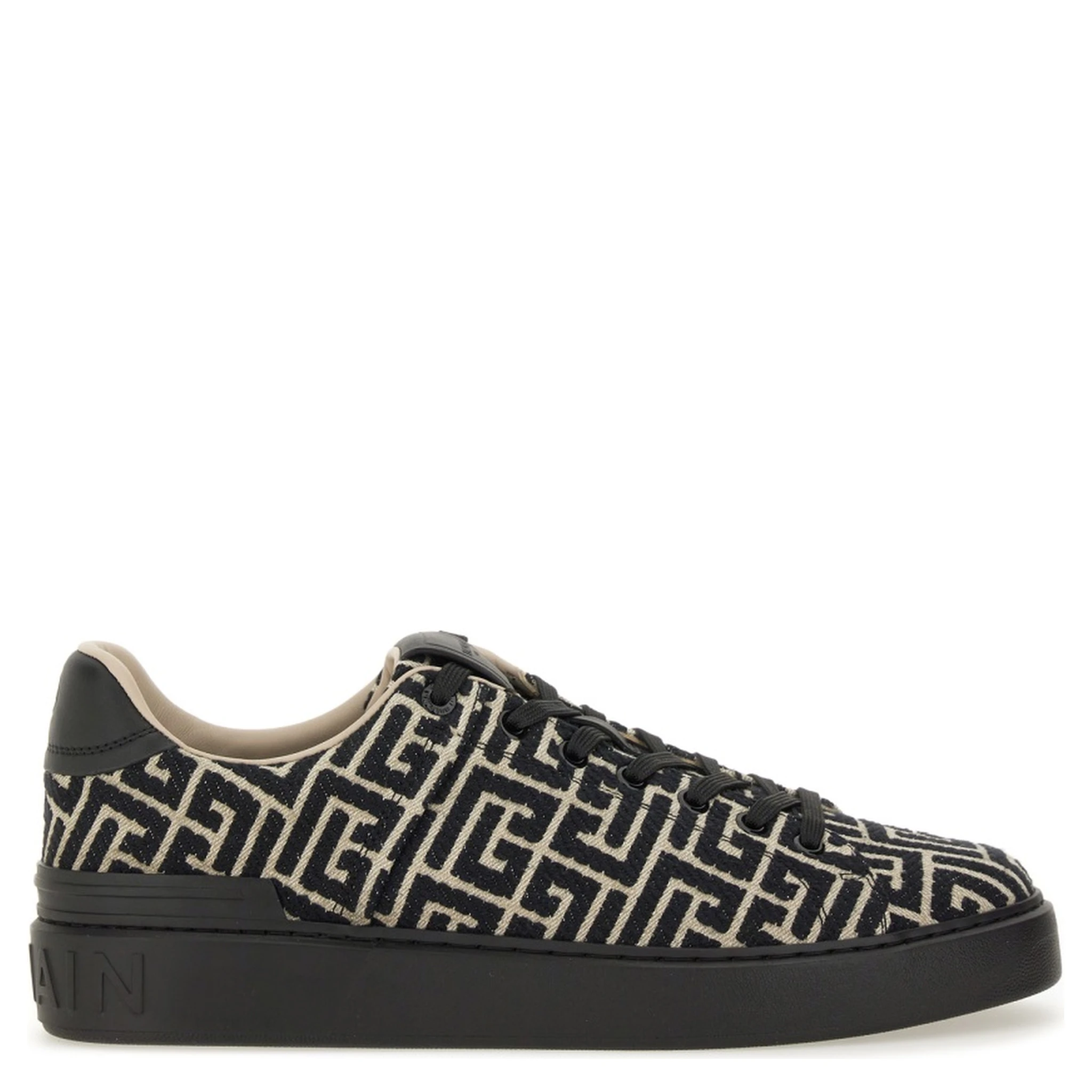JACQUARD "B-COURT" SNEAKERS