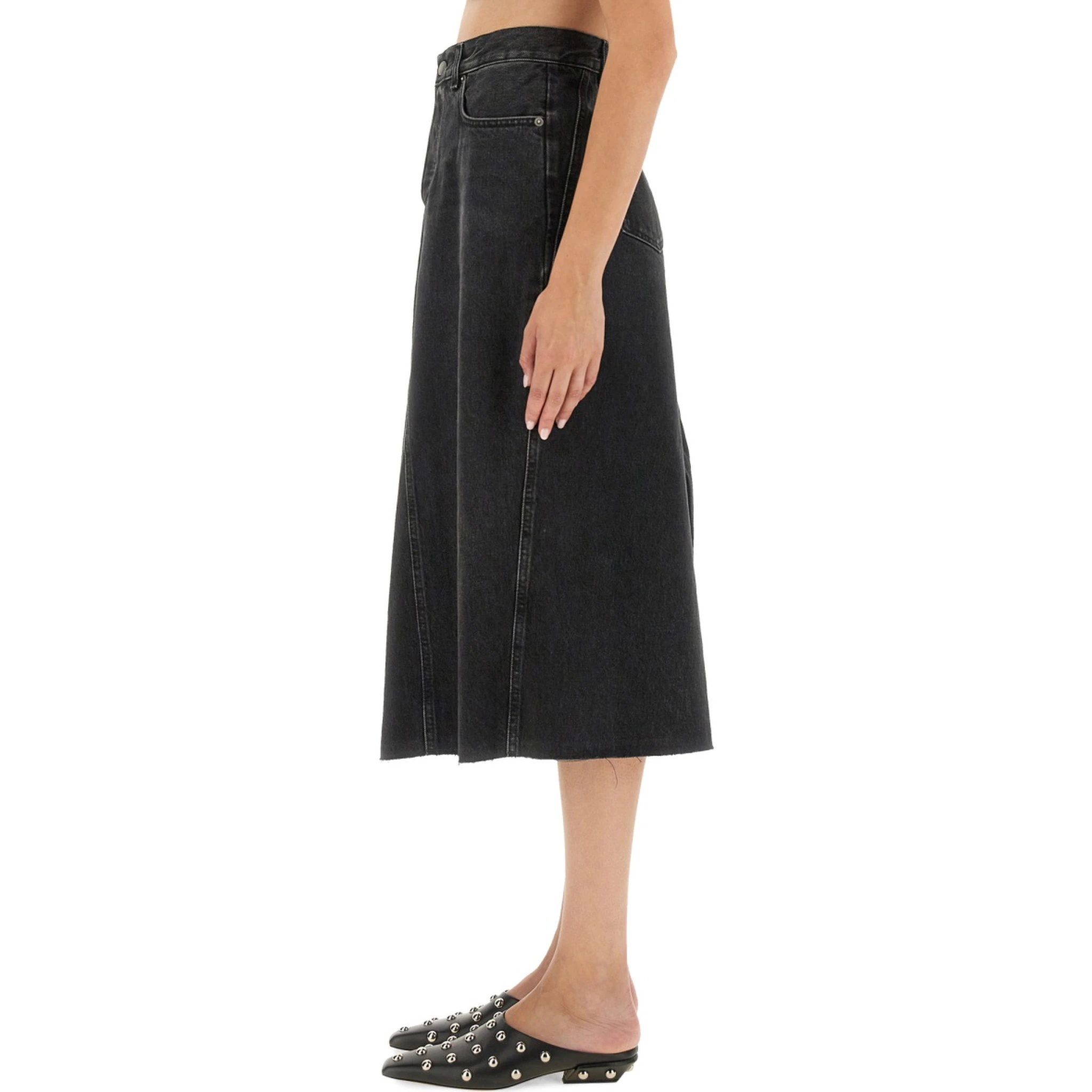 "STACY" MIDI SKIRT