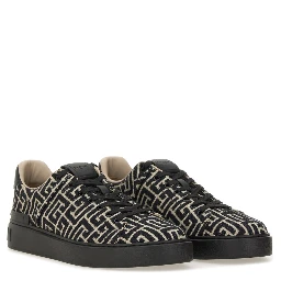 JACQUARD "B-COURT" SNEAKERS