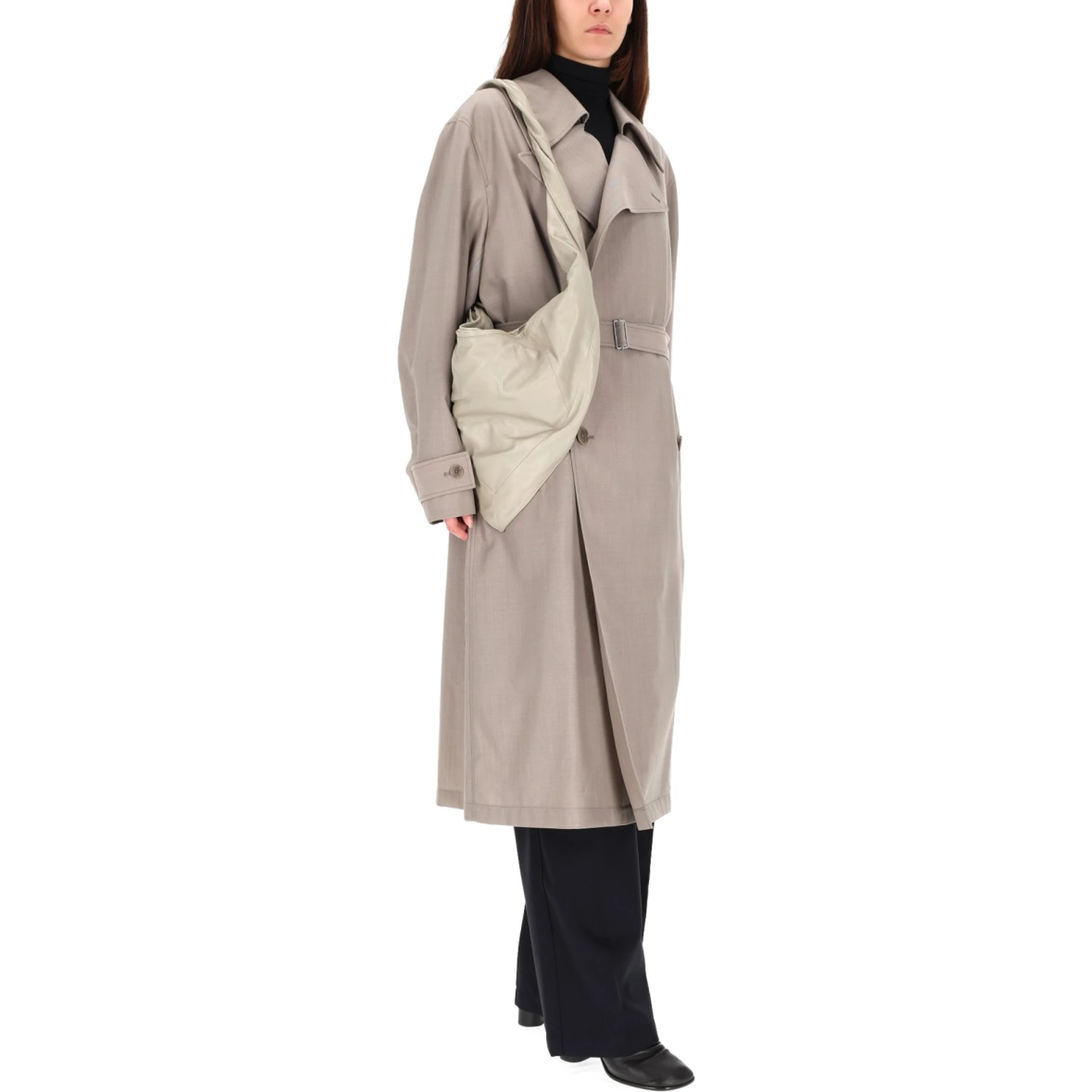 DOUBLE-BREASTED TRENCH COAT