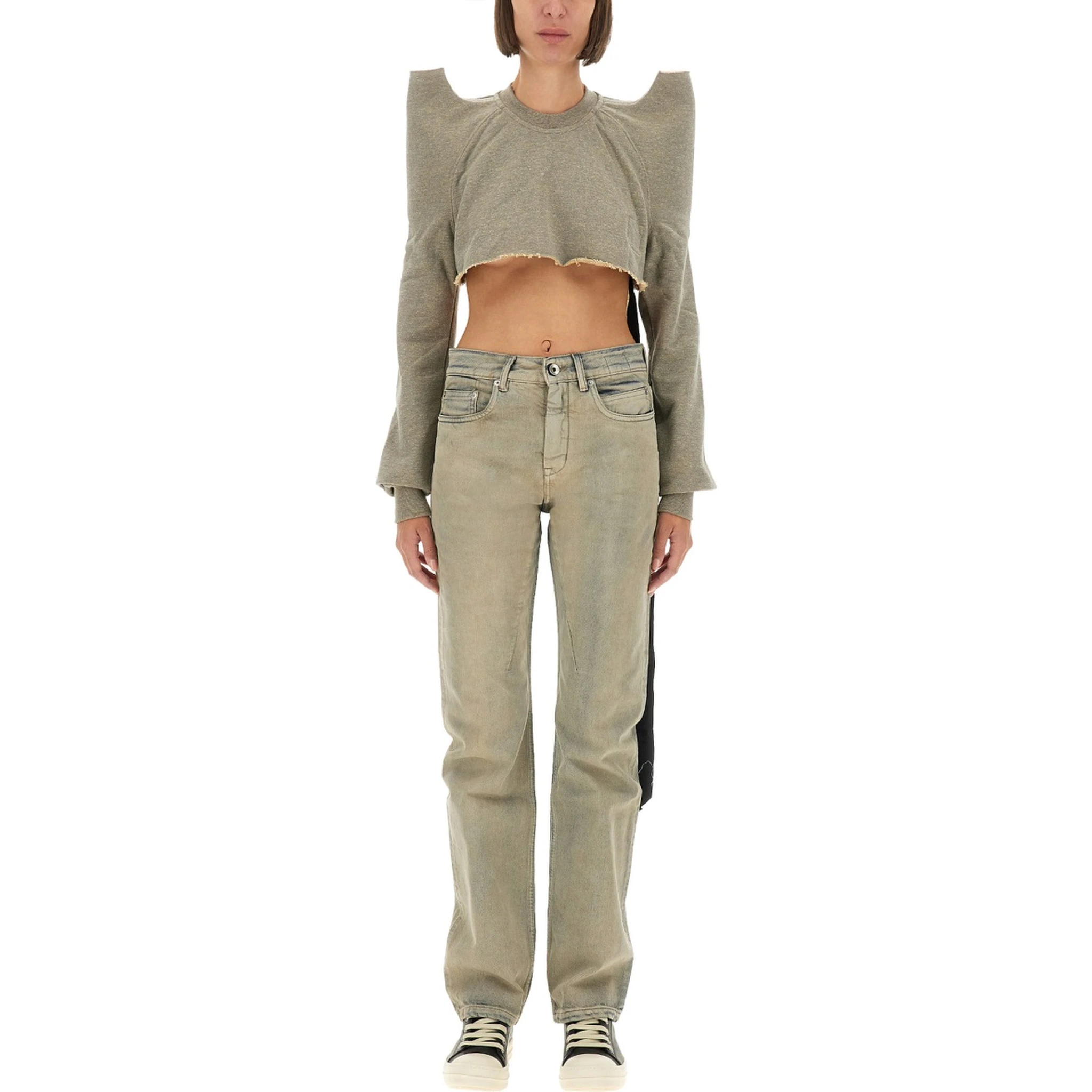 "CROPPED TECSWEAT" SWEATSHIRT