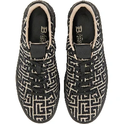 JACQUARD "B-COURT" SNEAKERS