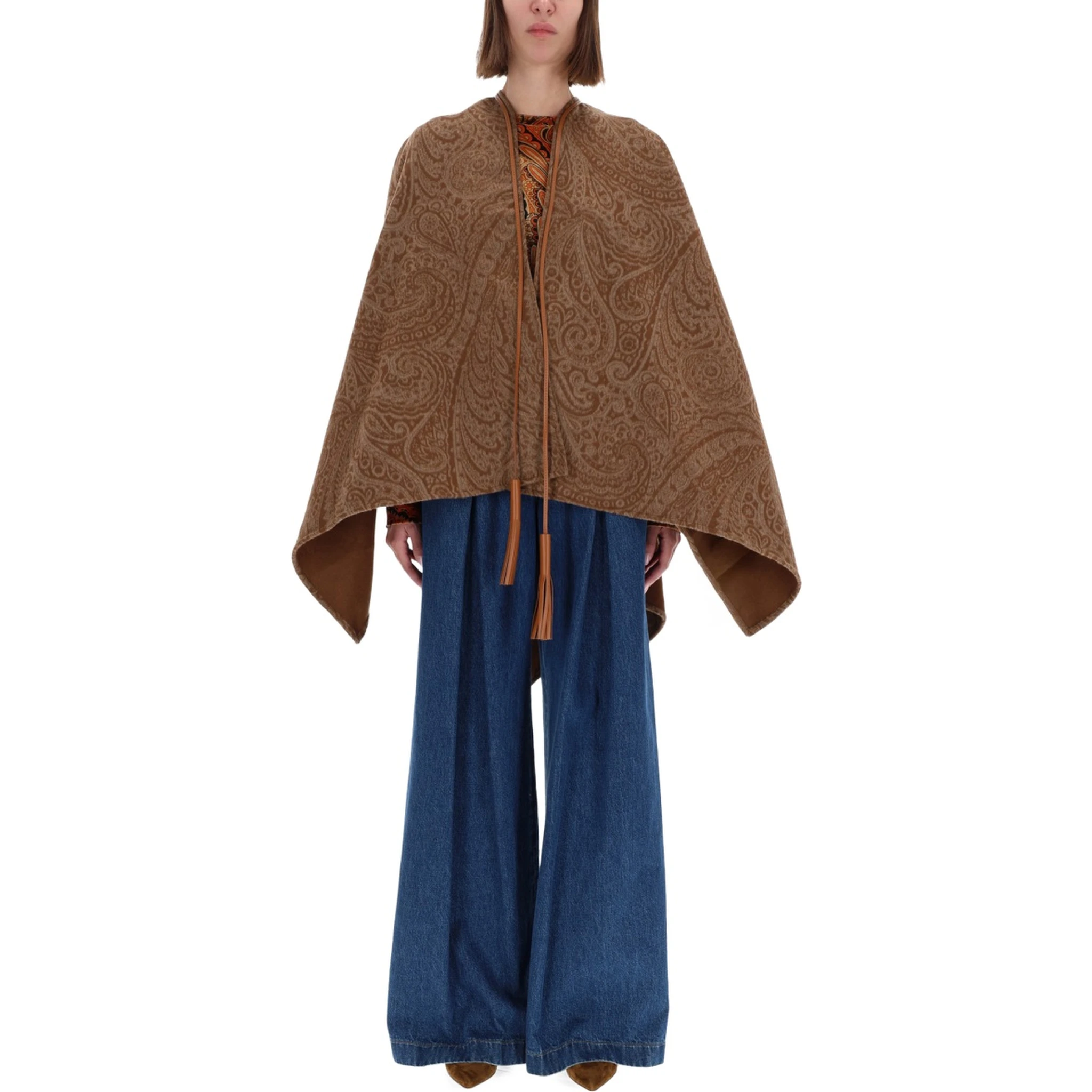 WOOL AND CASHMERE CAPE