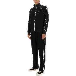 ZIPPERED TRACK SWEATSHIRT