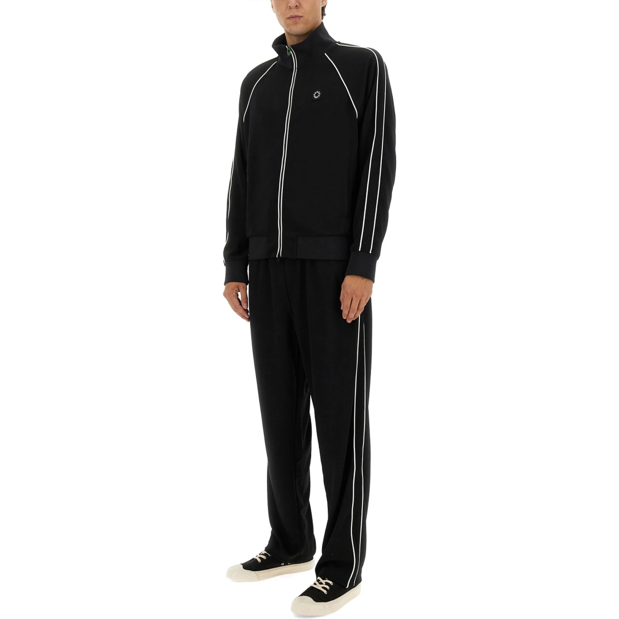 ZIPPERED TRACK SWEATSHIRT
