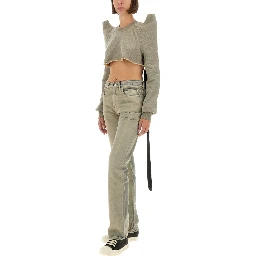 "CROPPED TECSWEAT" SWEATSHIRT