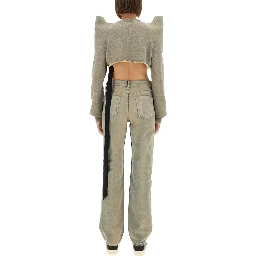 "CROPPED TECSWEAT" SWEATSHIRT