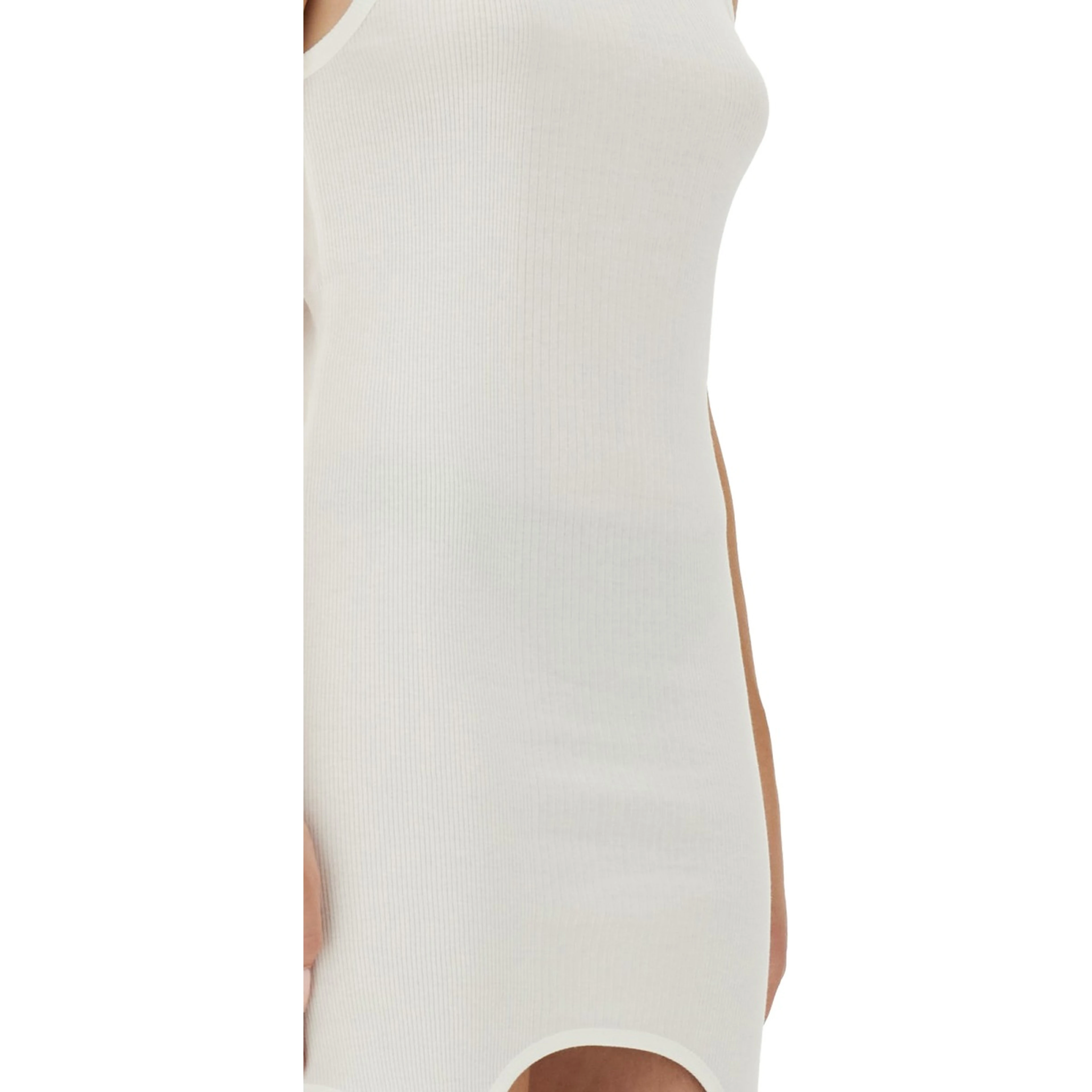 DRESS WITH GARTER DETAIL