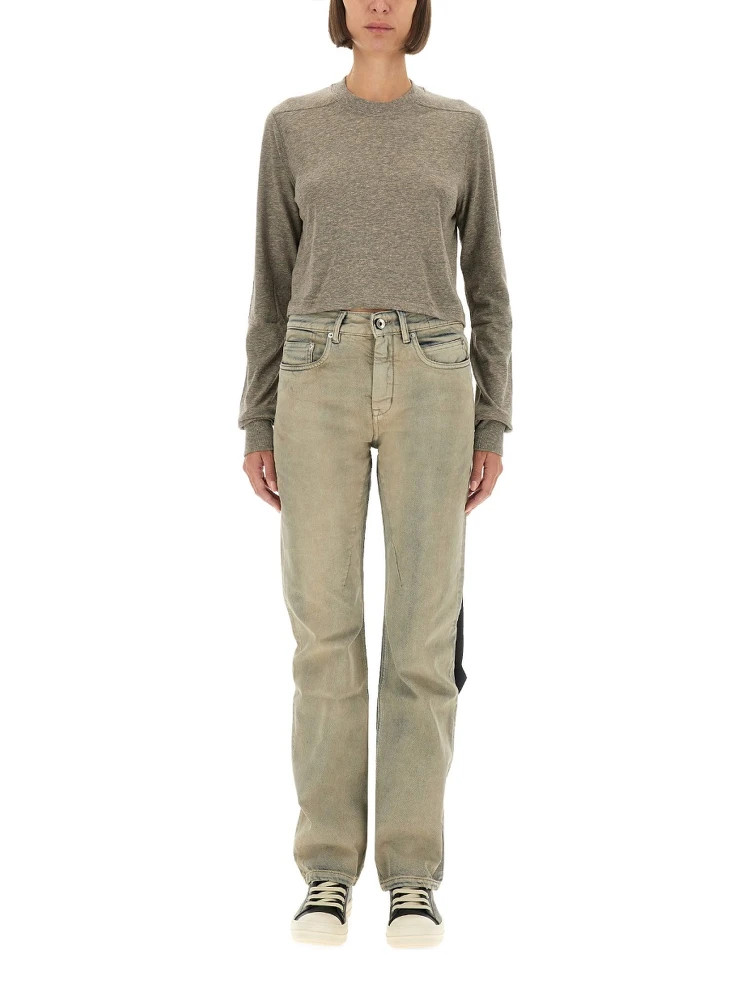 T-SHIRT "LS CROPPED SMALL LEVEL T"