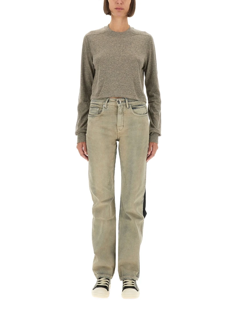 T-SHIRT "LS CROPPED SMALL LEVEL T"
