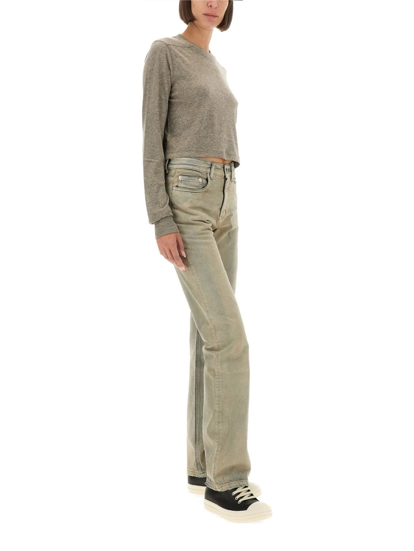 T-SHIRT "LS CROPPED SMALL LEVEL T"