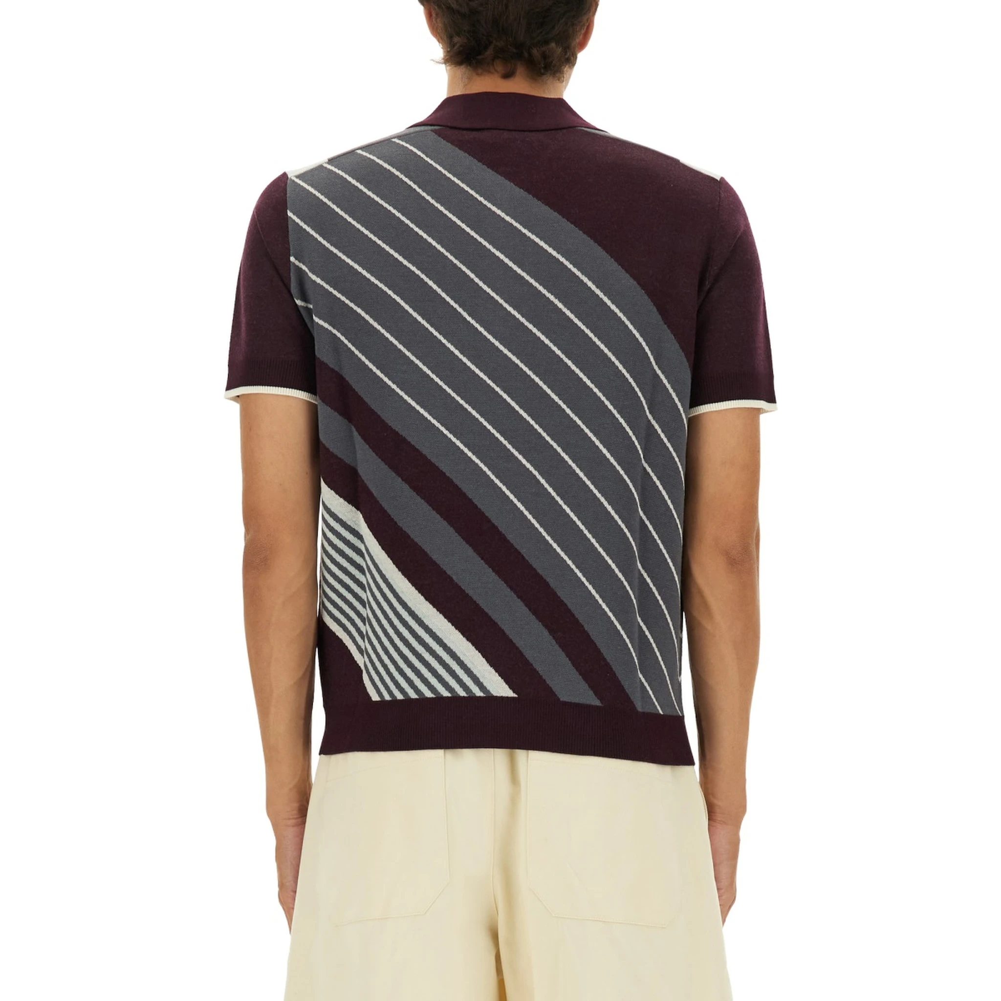 "DIAGONAL" TENNIS POLO SHIRT