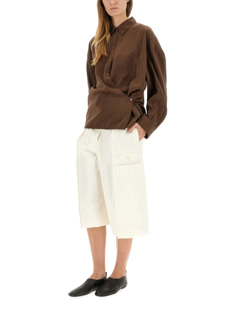 STRAIGHT TWISTED COLLAR SHIRT alternative