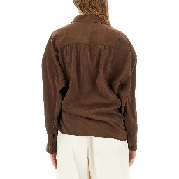 STRAIGHT TWISTED COLLAR SHIRT