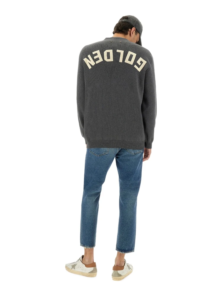 LOGO LAPEL CARDIGAN alternative