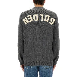 LOGO LAPEL CARDIGAN