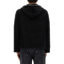 ZIPPERED CARDIGAN