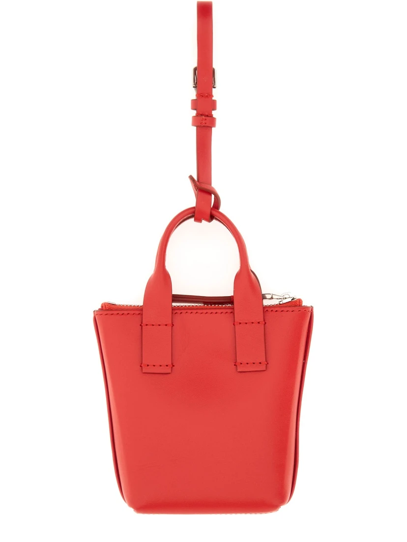 LEATHER "MINIBAG" CHARM