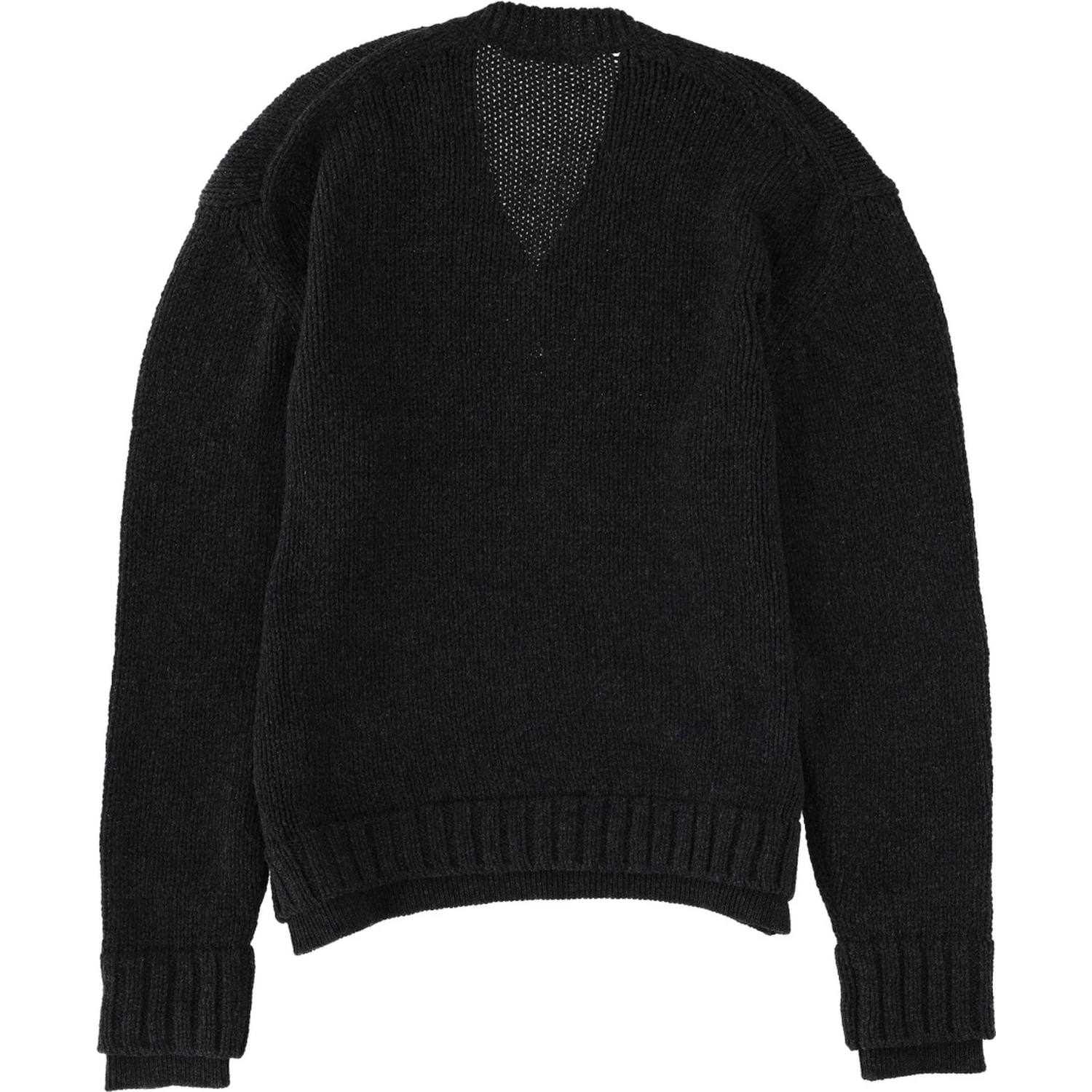 "FALSE V-NECK" SWEATER