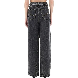 بنطلون جينز "واسع الساق"