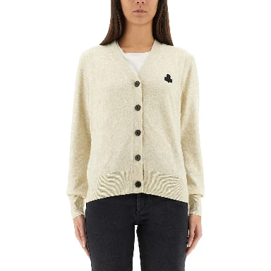 CARDIGAN "KARIN" WITH LOGO